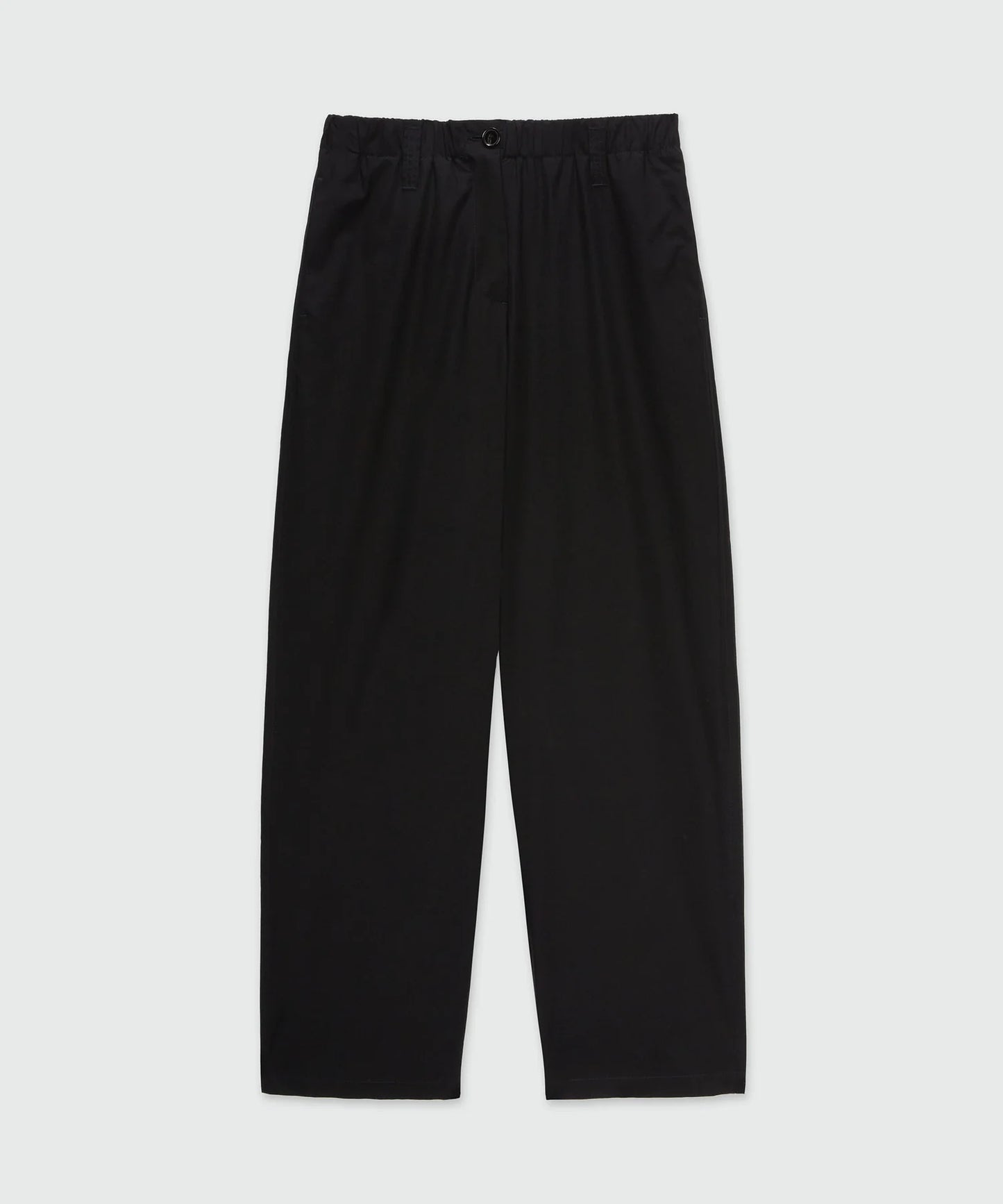 Black Cotton Pants