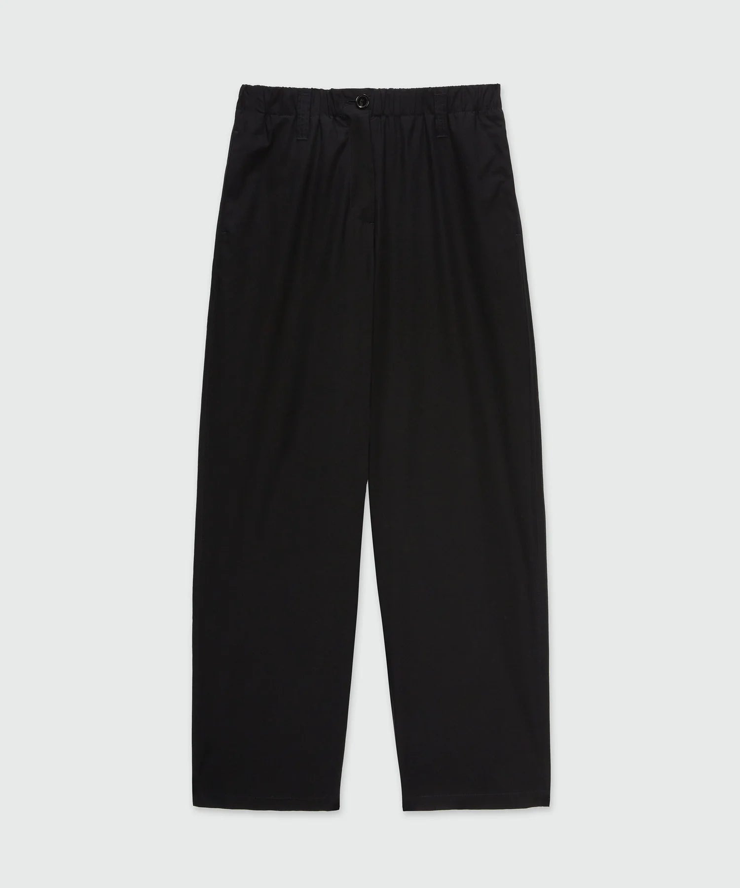 Black Cotton Pants