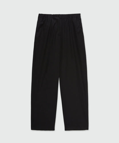 Black Cotton Pants