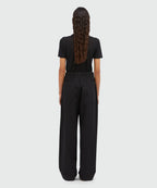 Black Cotton Pants