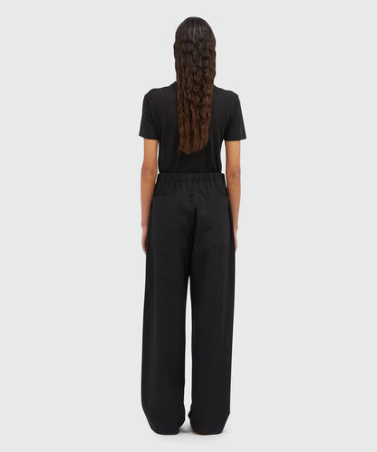 Black Cotton Pants