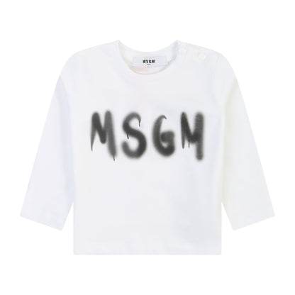 White Long-Sleeve T-Shirt