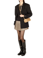 Pleated Polo Dress