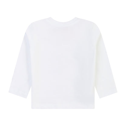 White Long-Sleeve T-Shirt