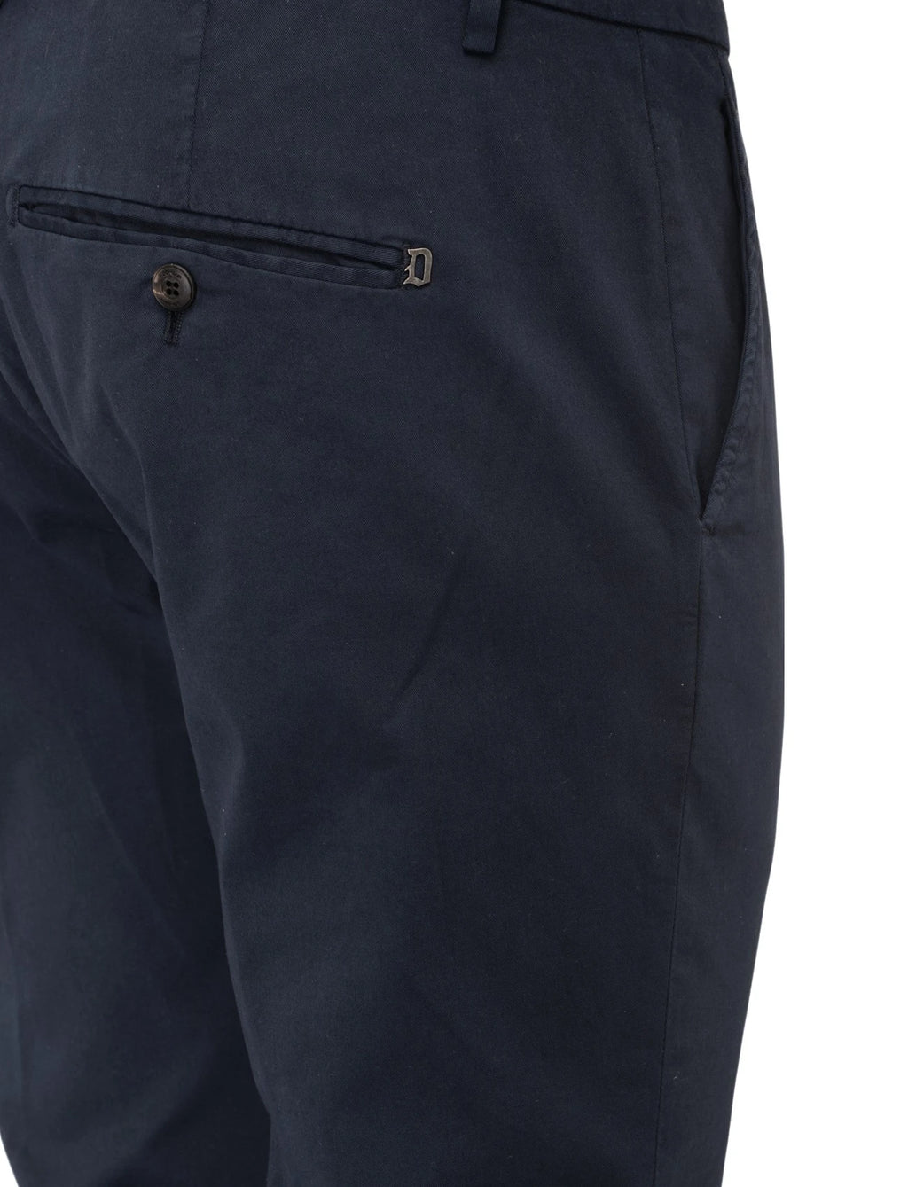 Pants In Blue Gabardine