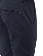 Pants In Blue Gabardine