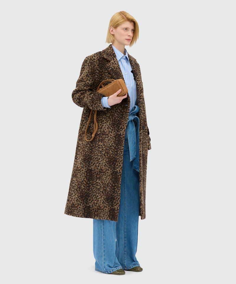 Light Blue Cropped Poplin Shirt