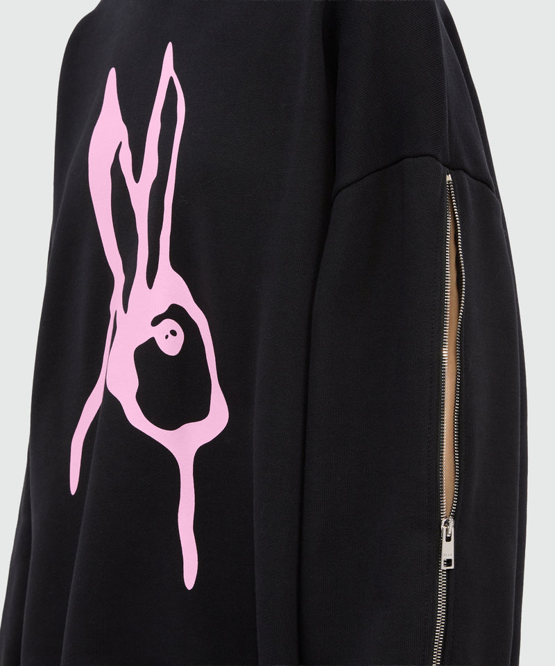 Black Jersey Sweatshirt