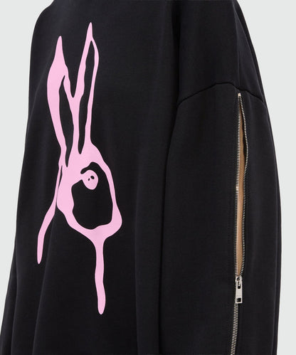 Black Jersey Sweatshirt