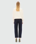 Indigo Cropped Jeans