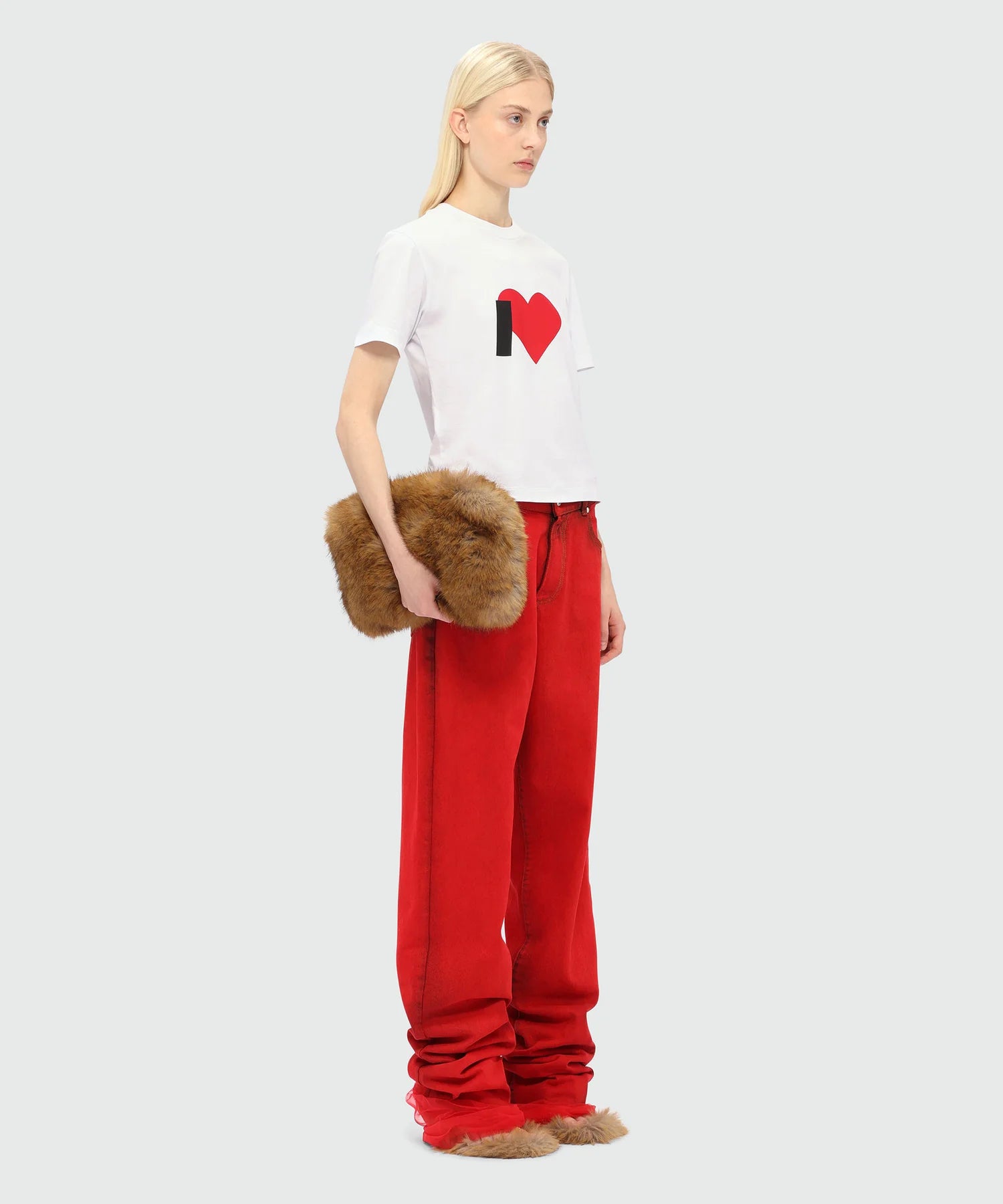 White Cotton T-Shirt With Graphics