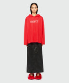 Sweatshirt In Tulle And Cotton