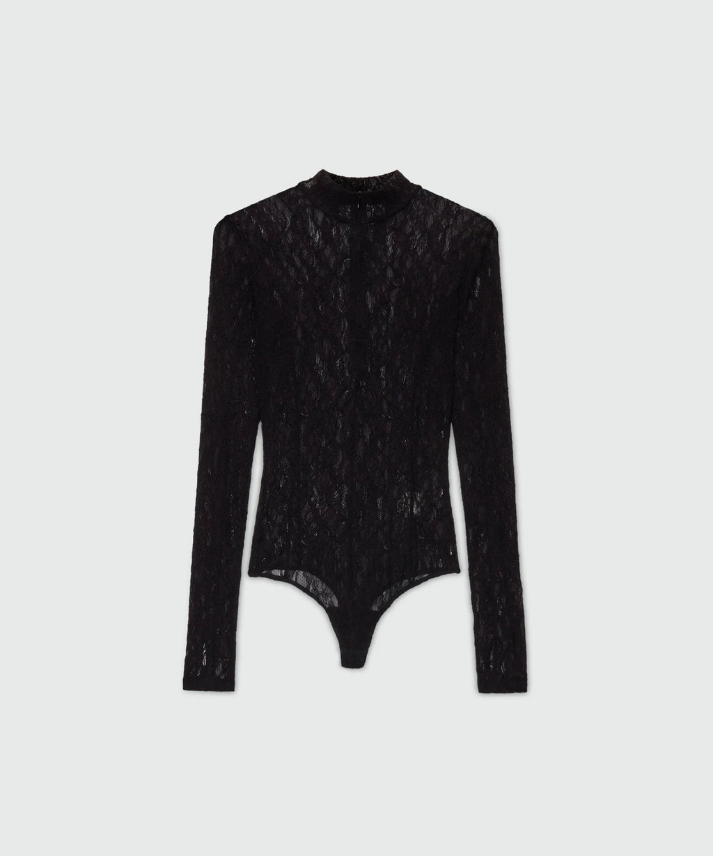 Black Lace Bodysuit