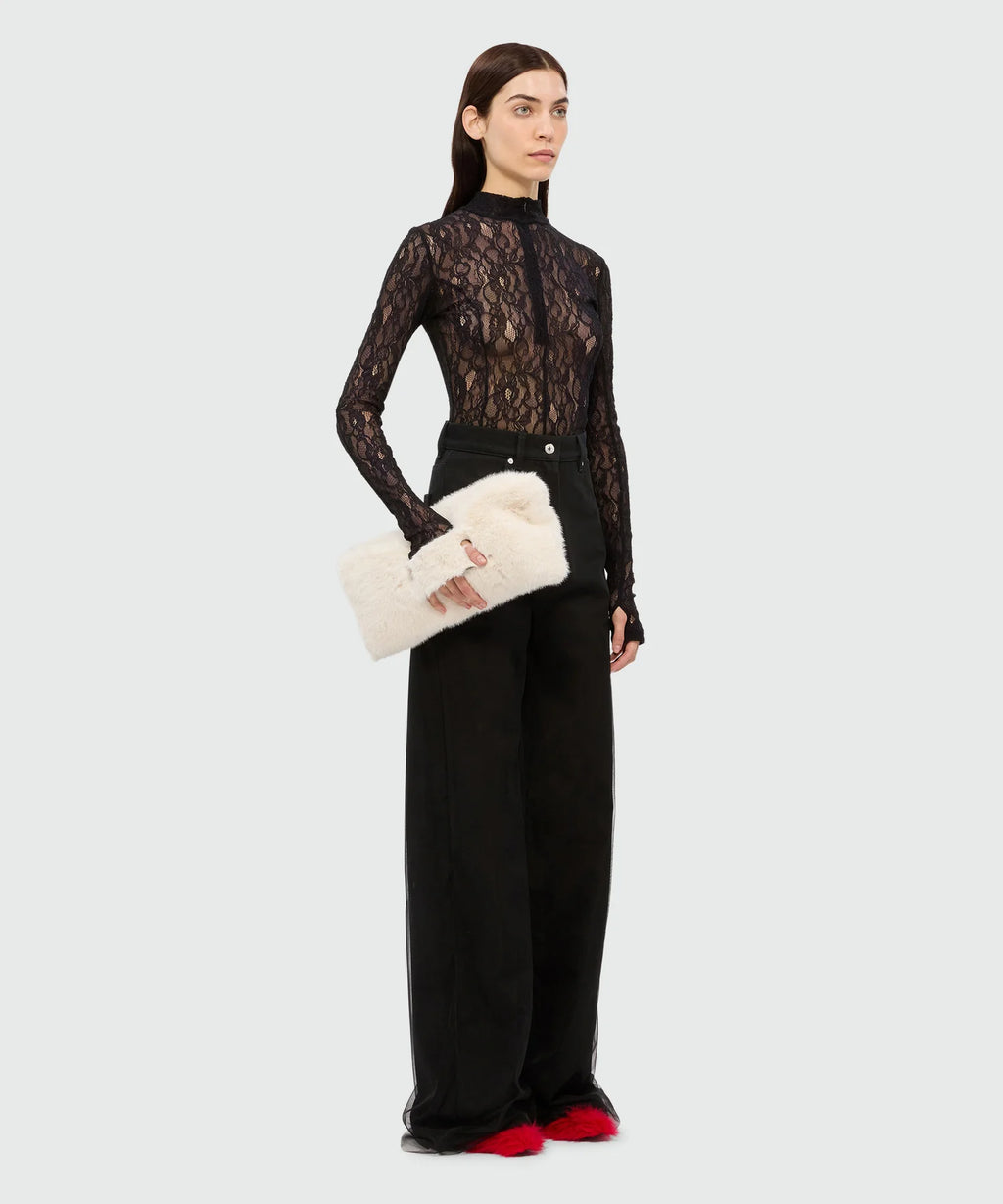 Black Lace Bodysuit