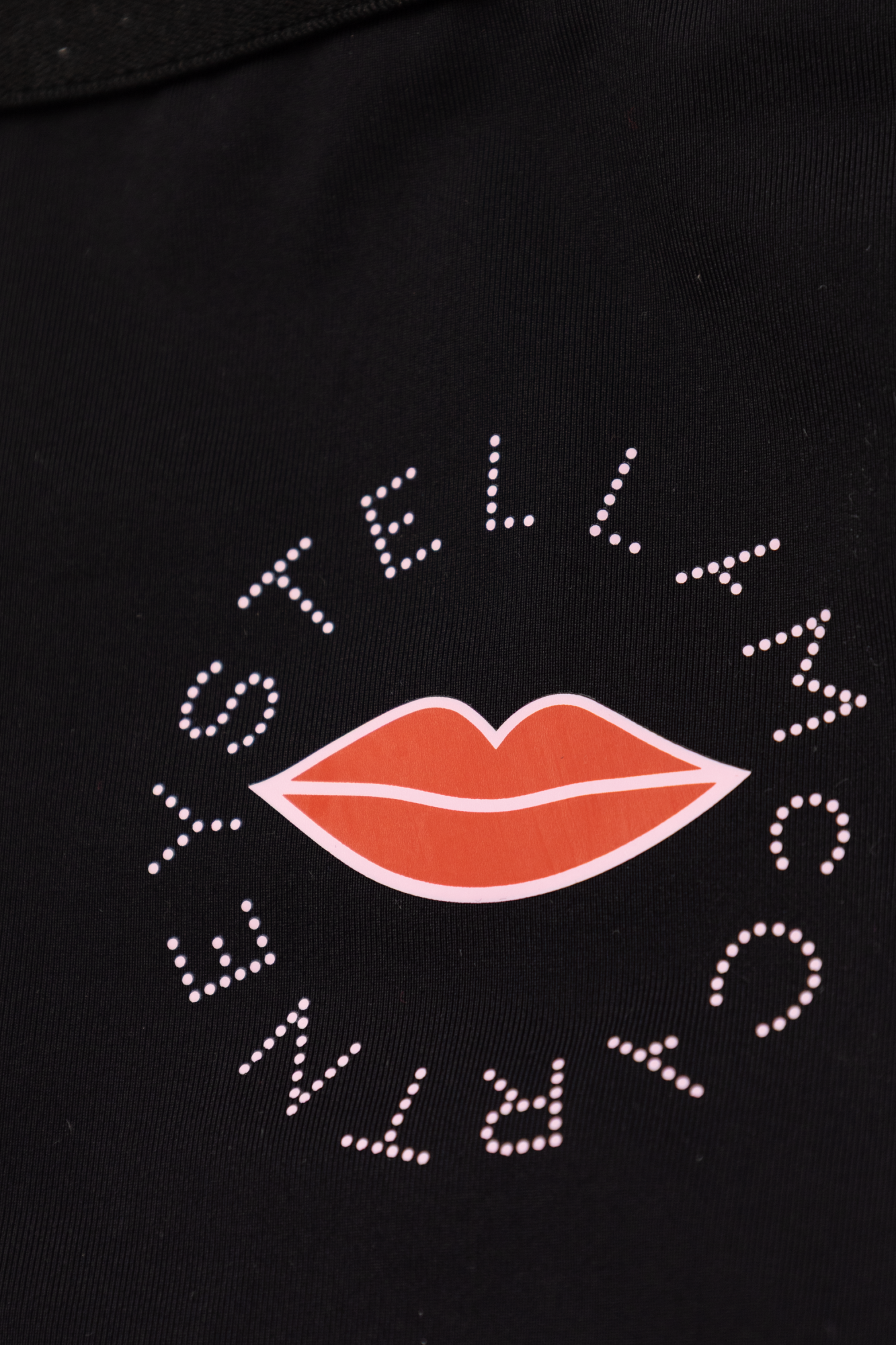 Black Leggings With Logo