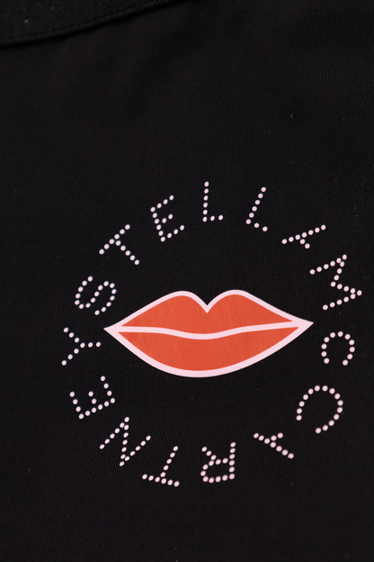 Black Leggings With Logo