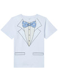 Bow Tie White T-Shirt