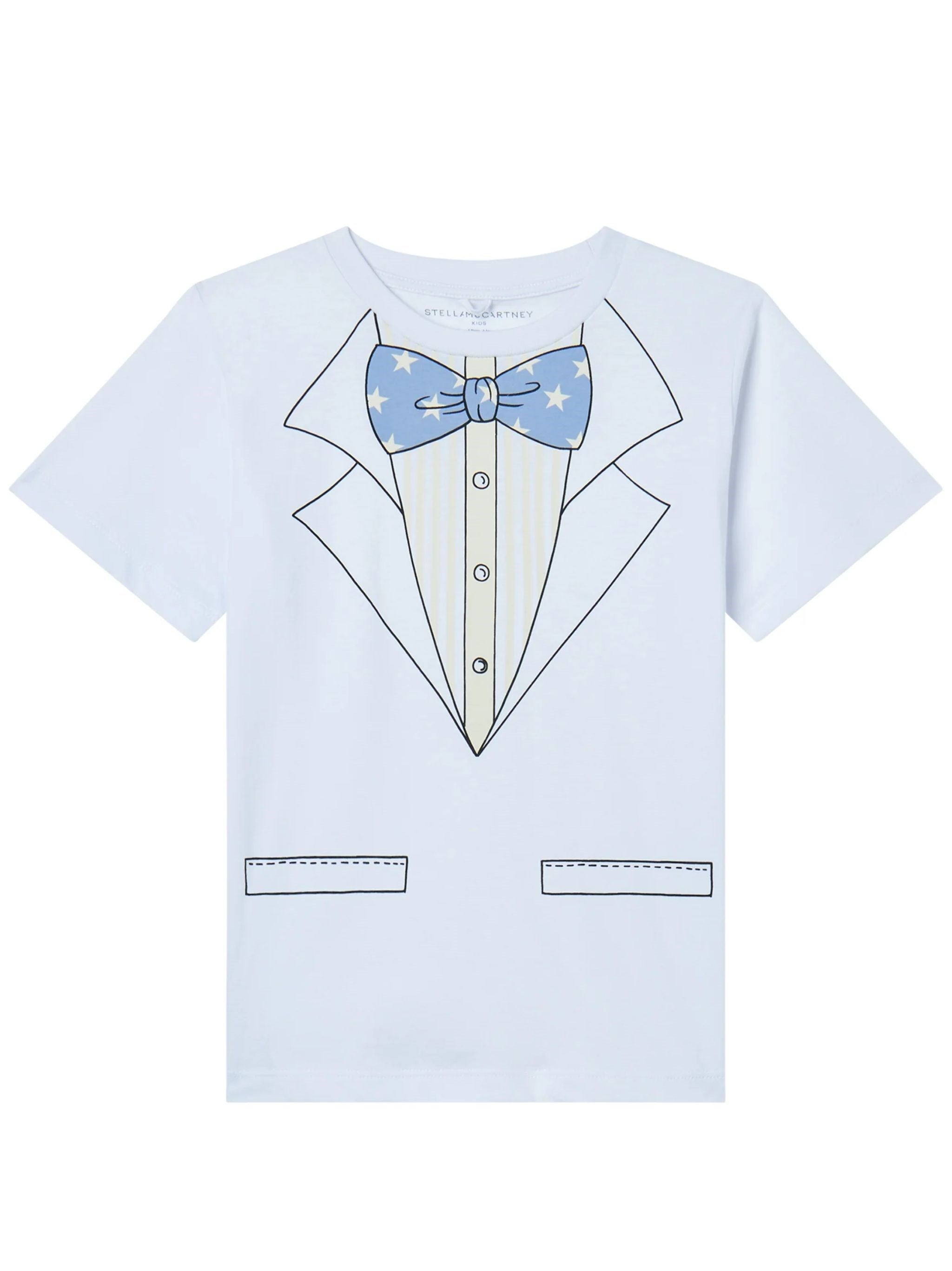 Bow Tie White T-Shirt