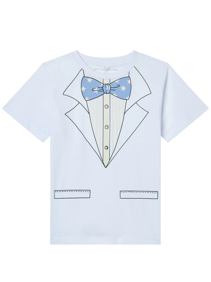 Bow Tie White T-Shirt