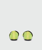 Lime Mesh Ballerina Flats