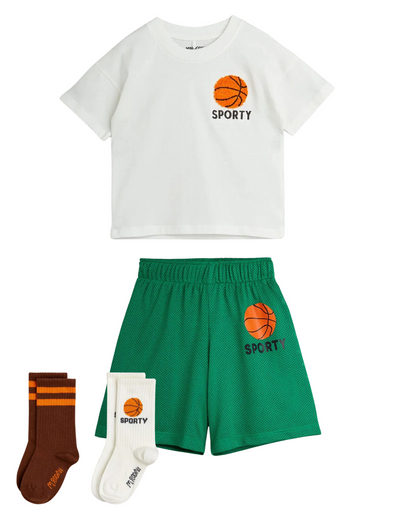 Basketball Embroidered T-Shirt