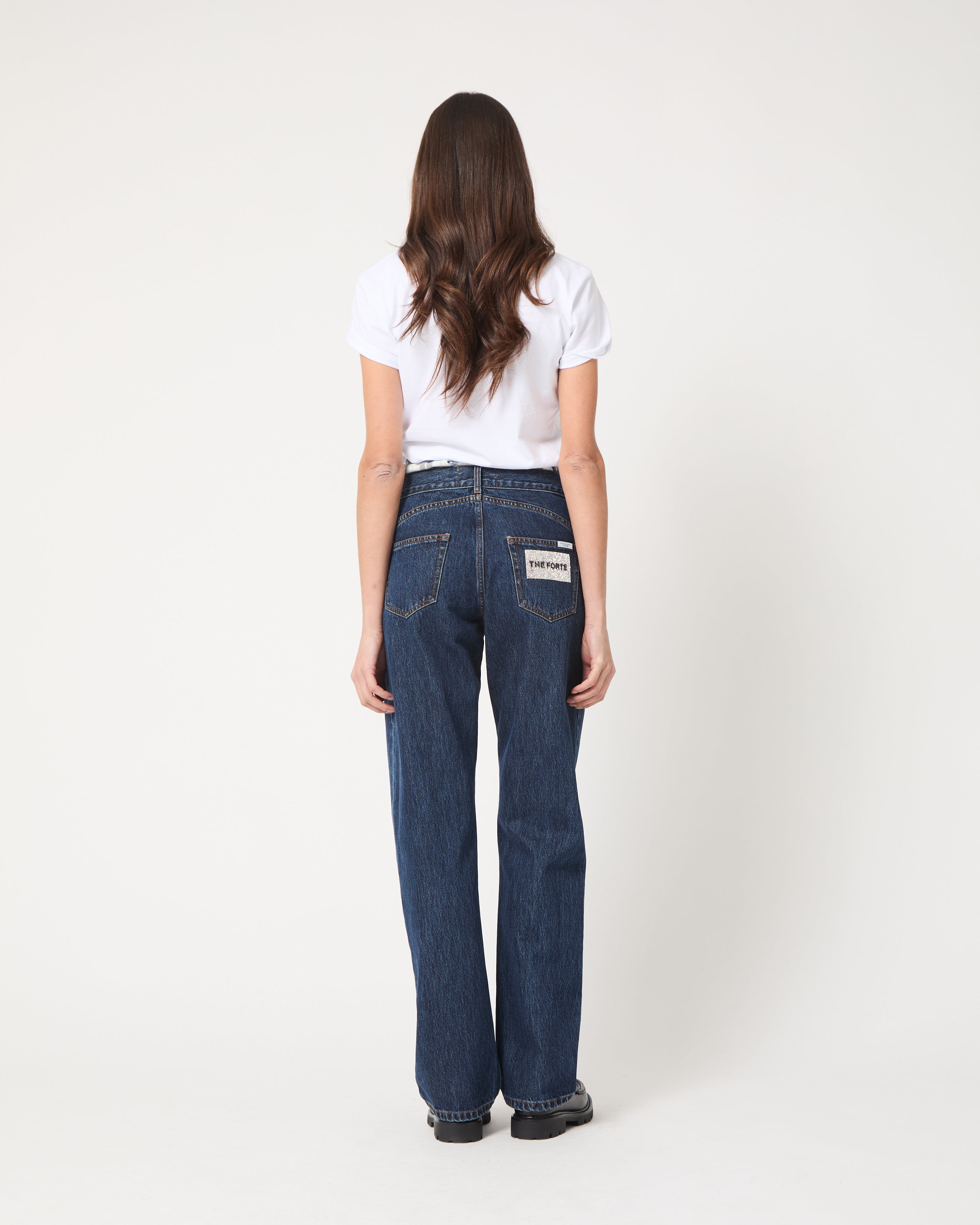Indigo Straight Jeans