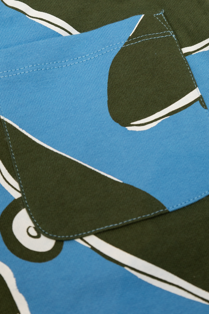 Blue Skate Shorts