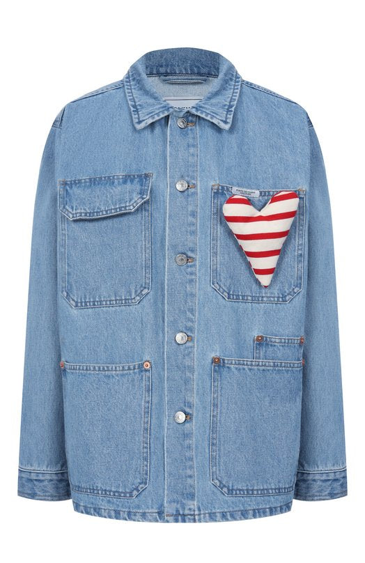 Heart Denim Shirt
