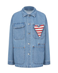 Heart Denim Shirt