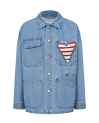 Heart Denim Shirt