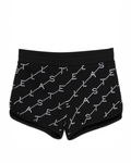 Black Shorts With Logo