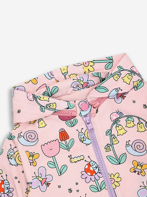 Baby Pink Windbreaker