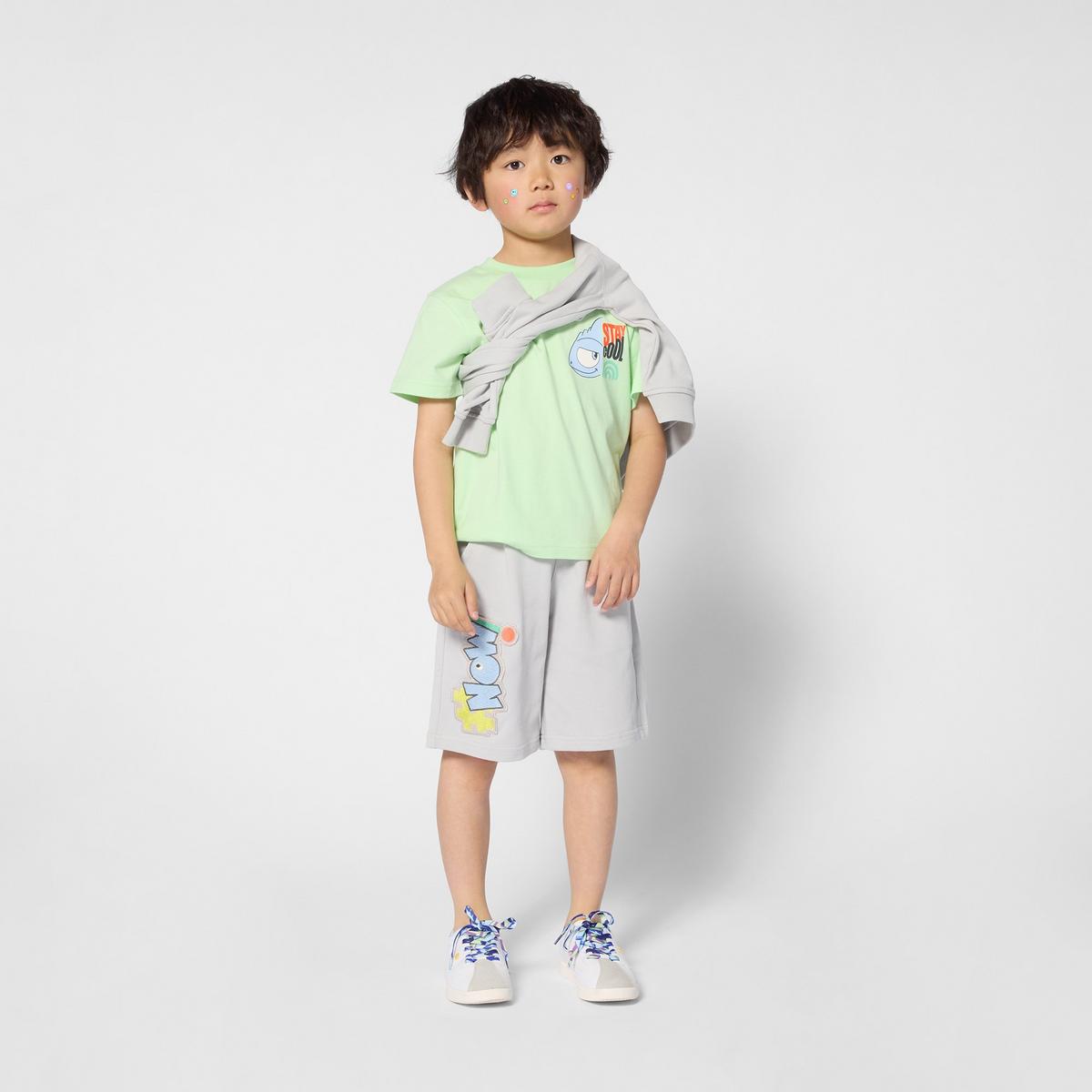 Green Back Print T-Shirt
