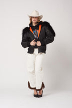 Black Bomber Jacket