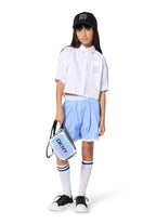 Striped Logo Shorts