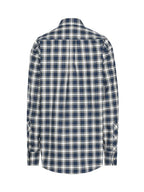 Plaid Shirt With Embroidery