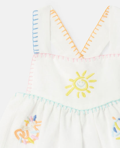 Summer Embroidery Dress