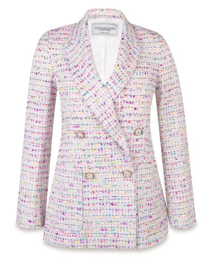 Multicolor Bouclé Jacket