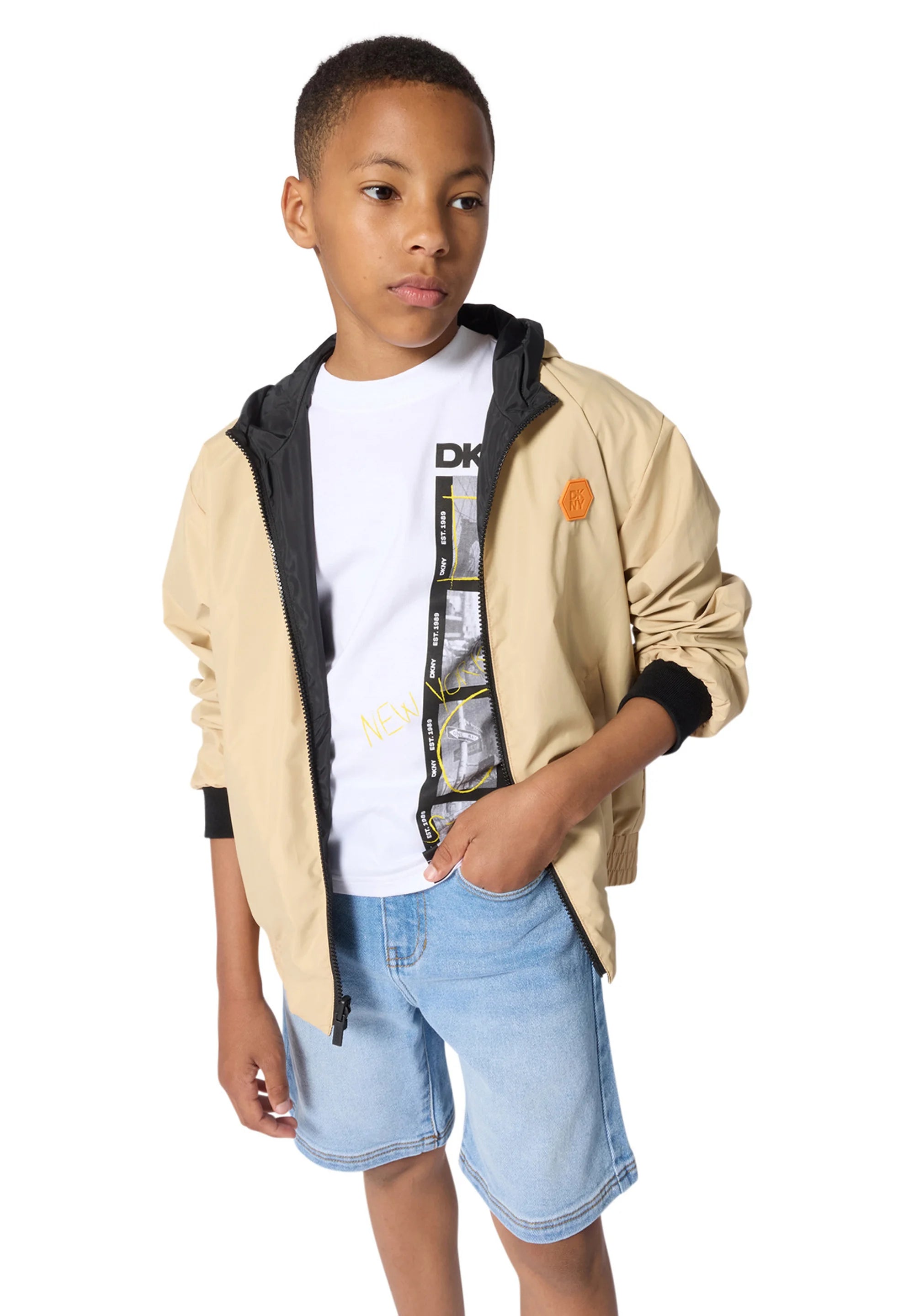 Reversible Hooded Jacket