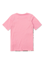 Cat Print Pink Dress