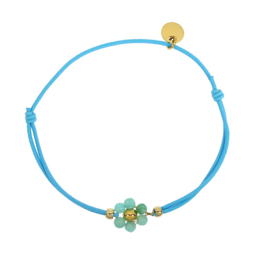 Flower Love Blue Bracelet