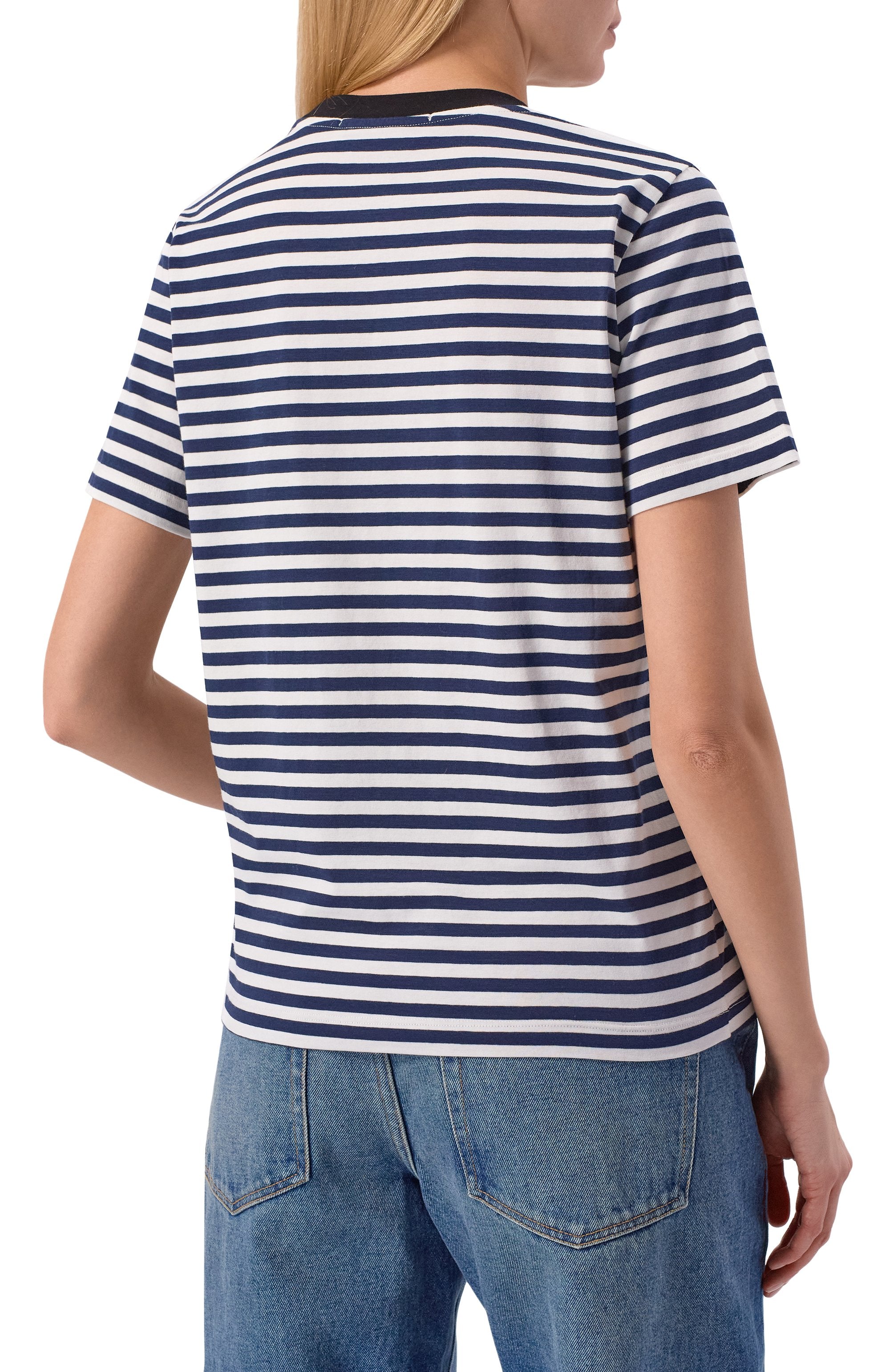 Striped Logo T-Shirt