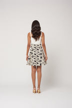 Black and White Lace Dress