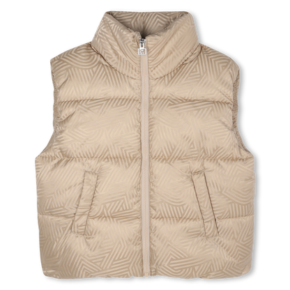 Padded Patterned Gilet