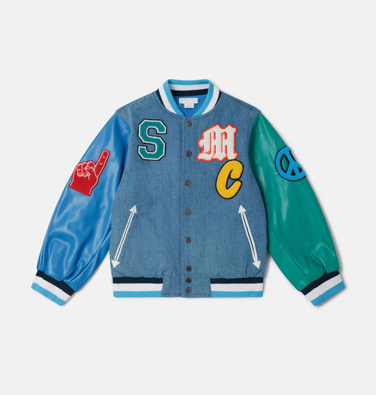Denim Bomber Jacket