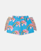 Rainbow Fringe Shorts