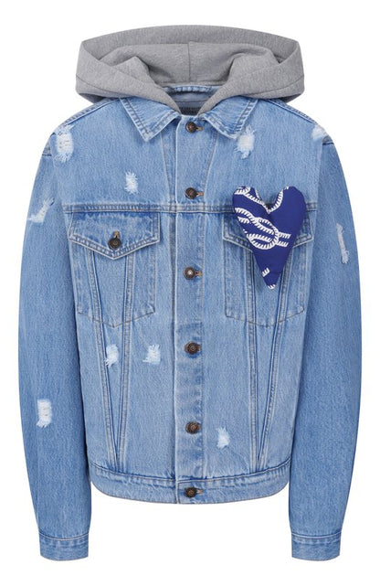 Denim Bomber Jacket