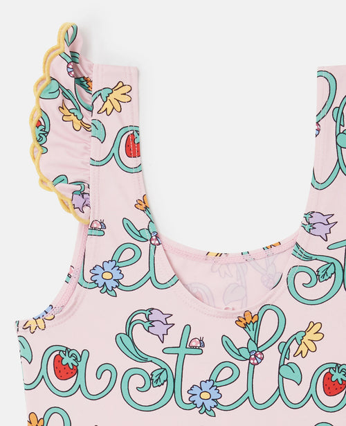 Stella Vine Print Swimsuit