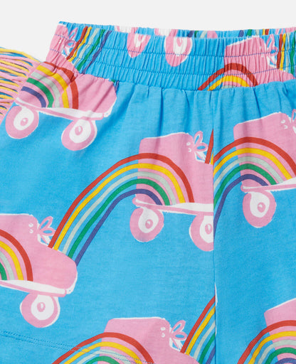 Rainbow Fringe Shorts