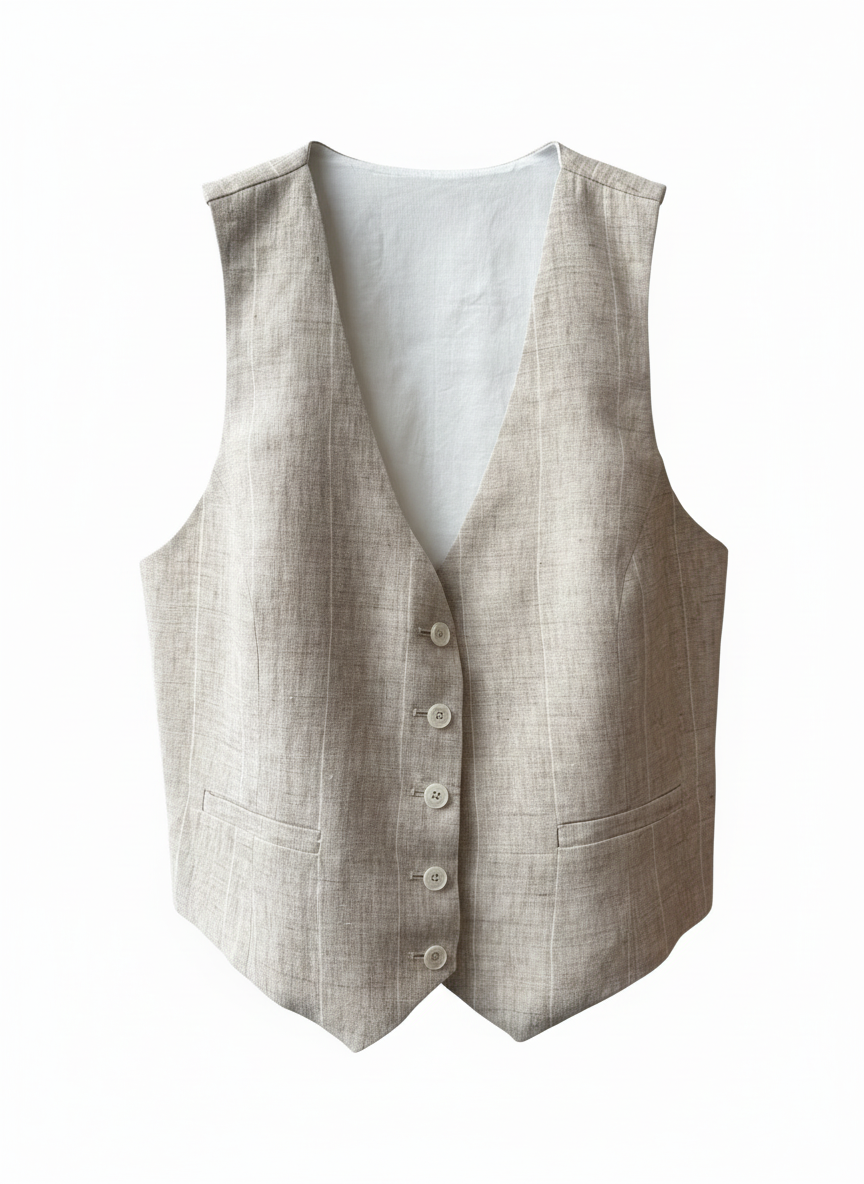 Linen Vest
